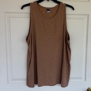 Old Navy Ribbed Tank Top - Brown